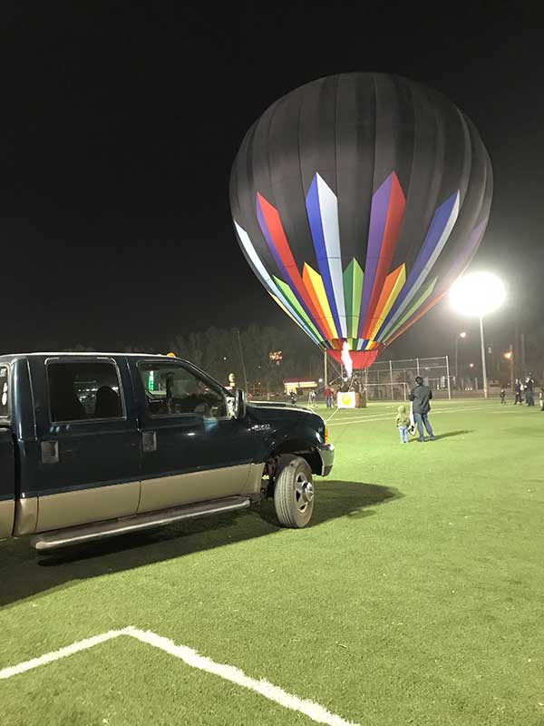 Tethered Hot Air Balloon Rides at Events